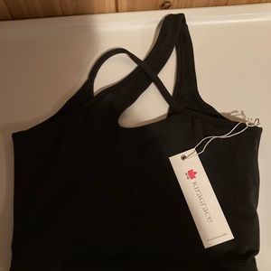 Kira Grace Black Crop Top